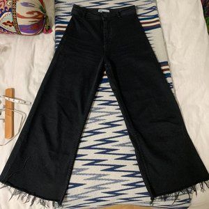 Zara Marine Straight Black Jean